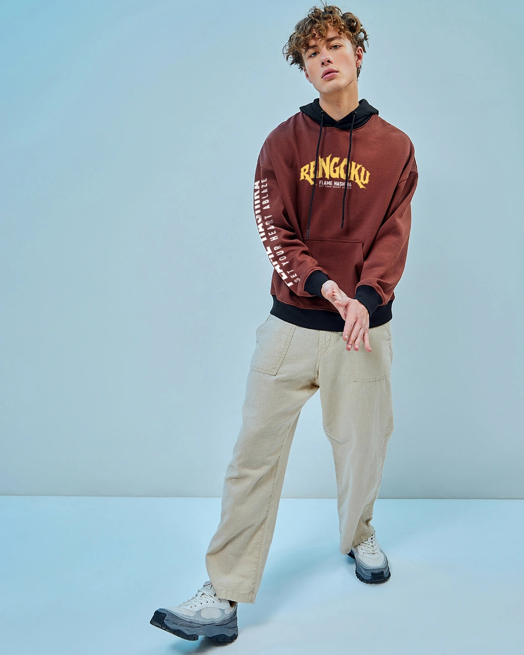 Flame Hashira Rengoku – Demon Slayer Premium Tee